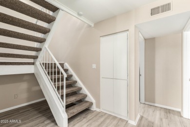 This move-in ready tri-level condo offers comfortable living in on Dobson Ranch Municipal Golf Course in Arizona - for sale on GolfHomes.com, golf home, golf lot