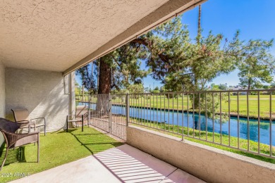 This move-in ready tri-level condo offers comfortable living in on Dobson Ranch Municipal Golf Course in Arizona - for sale on GolfHomes.com, golf home, golf lot