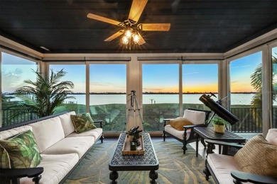 Spectacular Southwest Florida sunsets take center stage at this on Lemon Bay Golf Club in Florida - for sale on GolfHomes.com, golf home, golf lot
