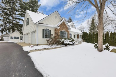 Stunning custom Cape Cod style home in a sought-after lake and on Harbor Hills Country Club in Ohio - for sale on GolfHomes.com, golf home, golf lot
