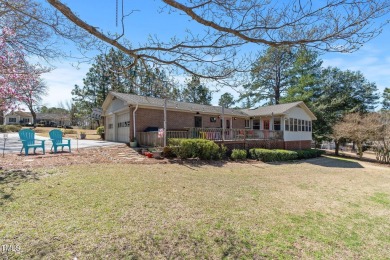 This charming 3-bedroom, 2-bathroom home is situated on a on Quail Ridge Golf Course in North Carolina - for sale on GolfHomes.com, golf home, golf lot