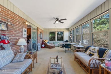 This charming 3-bedroom, 2-bathroom home is situated on a on Quail Ridge Golf Course in North Carolina - for sale on GolfHomes.com, golf home, golf lot