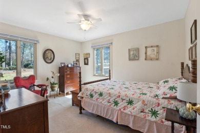 This charming 3-bedroom, 2-bathroom home is situated on a on Quail Ridge Golf Course in North Carolina - for sale on GolfHomes.com, golf home, golf lot