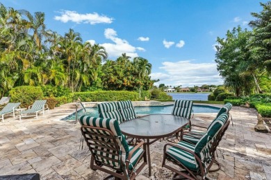 Amazing and stunning lake, pool and garden views are enjoyed on Frenchmans Creek Country Club in Florida - for sale on GolfHomes.com, golf home, golf lot