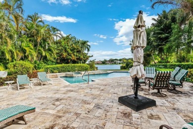 Amazing and stunning lake, pool and garden views are enjoyed on Frenchmans Creek Country Club in Florida - for sale on GolfHomes.com, golf home, golf lot