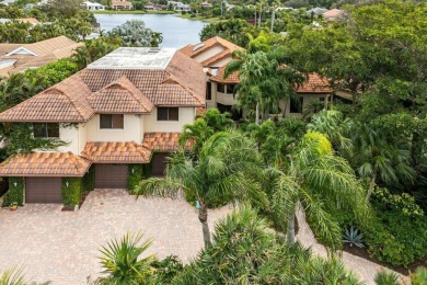 Amazing and stunning lake, pool and garden views are enjoyed on Frenchmans Creek Country Club in Florida - for sale on GolfHomes.com, golf home, golf lot