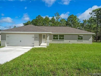 What a deal for this 3-year-old home in Citrus Springs! No on Pine Ridge Community Golf and Country Club in Florida - for sale on GolfHomes.com, golf home, golf lot