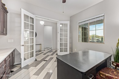 PERFECTLY POSITIONED on GOLF COURSE, this stunning upgraded on Poston Butte Golf Club in Arizona - for sale on GolfHomes.com, golf home, golf lot