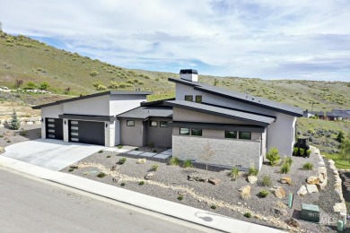 Views for miles! Gaze out at the Owyhee Mountains, the foothills on Crane Creek Country Club in Idaho - for sale on GolfHomes.com, golf home, golf lot