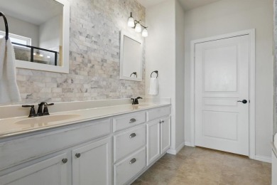 Welcome to your dream Surrey Crest model located in the heart of on Frisco Lakes Golf Course in Texas - for sale on GolfHomes.com, golf home, golf lot