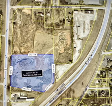 Prime development land in the heart of Neosho. 6.5+/-Acres ready on Neosho Municipal Golf Course in Missouri - for sale on GolfHomes.com, golf home, golf lot