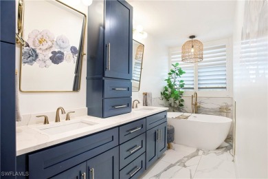 This fully remodeled, turnkey first-floor residence in the on Club at Pelican Bay Golf Course in Florida - for sale on GolfHomes.com, golf home, golf lot