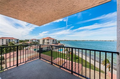 WOW VIEW! Wake up to the open waters of Boca Ciega Bay every on Isla Del Sol Yacht and Country Club in Florida - for sale on GolfHomes.com, golf home, golf lot