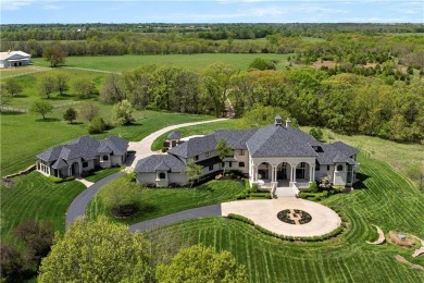 Luxury 13+ acre private estate directly adjacent to the on Wolf Creek Golf Links Inc. in Kansas - for sale on GolfHomes.com, golf home, golf lot