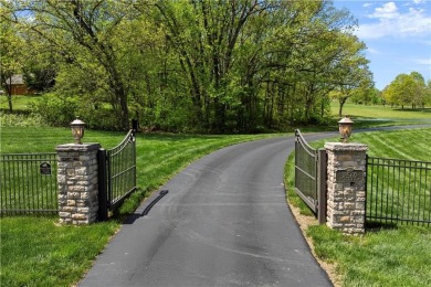 Luxury 13+ acre private estate directly adjacent to the on Wolf Creek Golf Links Inc. in Kansas - for sale on GolfHomes.com, golf home, golf lot