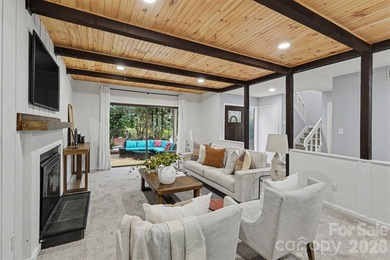 Welcome to this beautifully updated 3-bedroom, 2 1/2-bath on Raintree Country Club in North Carolina - for sale on GolfHomes.com, golf home, golf lot