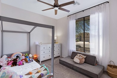 This delightful single-story residence offers 3 spacious on The Golf Club At Johnson Ranch in Arizona - for sale on GolfHomes.com, golf home, golf lot