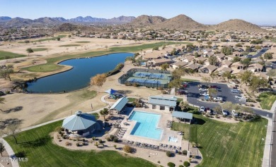 This delightful single-story residence offers 3 spacious on The Golf Club At Johnson Ranch in Arizona - for sale on GolfHomes.com, golf home, golf lot