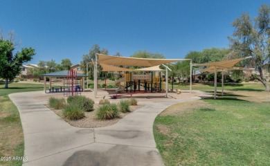 This delightful single-story residence offers 3 spacious on The Golf Club At Johnson Ranch in Arizona - for sale on GolfHomes.com, golf home, golf lot