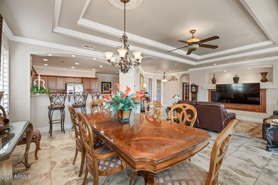 Gorgeous Sienna Model with Casita and Arizona Room Addition on Tuscany Falls At Pebble Creek in Arizona - for sale on GolfHomes.com, golf home, golf lot