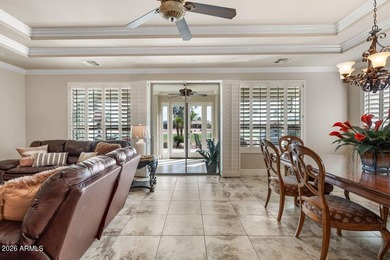 Gorgeous Sienna Model with Casita and Arizona Room Addition on Tuscany Falls At Pebble Creek in Arizona - for sale on GolfHomes.com, golf home, golf lot