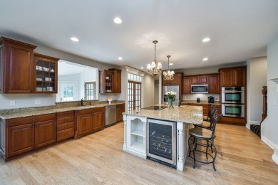 Absolutely stunning with 5 bedrooms, 5 full baths, 2 half baths on Whitetail Ridge Golf Course in Illinois - for sale on GolfHomes.com, golf home, golf lot