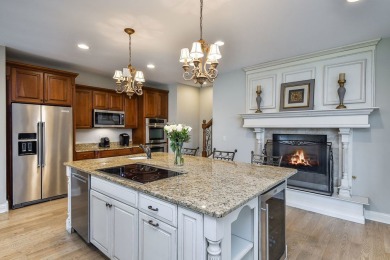 Absolutely stunning with 5 bedrooms, 5 full baths, 2 half baths on Whitetail Ridge Golf Course in Illinois - for sale on GolfHomes.com, golf home, golf lot