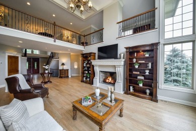 Absolutely stunning with 5 bedrooms, 5 full baths, 2 half baths on Whitetail Ridge Golf Course in Illinois - for sale on GolfHomes.com, golf home, golf lot