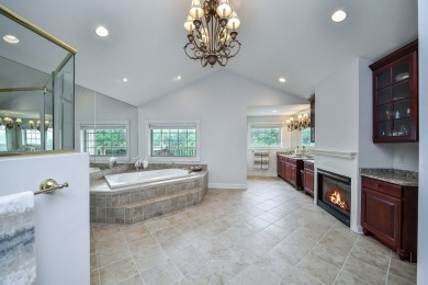 Absolutely stunning with 5 bedrooms, 5 full baths, 2 half baths on Whitetail Ridge Golf Course in Illinois - for sale on GolfHomes.com, golf home, golf lot