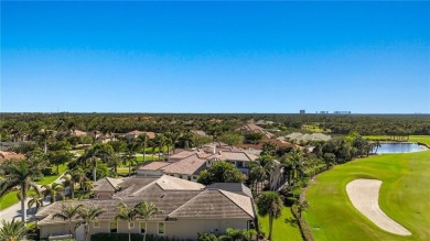 You have arrived! This fabulous Southern Bay custom home is on Shadow Wood Preserve in Florida - for sale on GolfHomes.com, golf home, golf lot