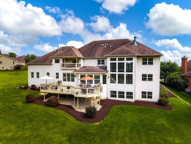 Absolutely stunning with 5 bedrooms, 5 full baths, 2 half baths on Whitetail Ridge Golf Course in Illinois - for sale on GolfHomes.com, golf home, golf lot
