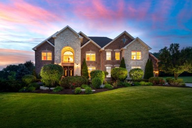 Absolutely stunning with 5 bedrooms, 5 full baths, 2 half baths on Whitetail Ridge Golf Course in Illinois - for sale on GolfHomes.com, golf home, golf lot