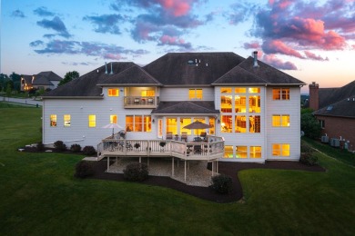 Absolutely stunning with 5 bedrooms, 5 full baths, 2 half baths on Whitetail Ridge Golf Course in Illinois - for sale on GolfHomes.com, golf home, golf lot