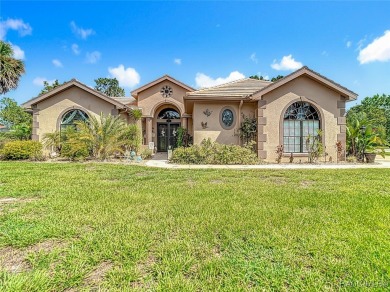 Stunning 3 bedrooms + office, 3 bath + 3 car garage Cabana Pool on Sugarmill Woods Golf and Country Club in Florida - for sale on GolfHomes.com, golf home, golf lot