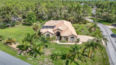 Stunning 3 bedrooms + office, 3 bath + 3 car garage Cabana Pool on Sugarmill Woods Golf and Country Club in Florida - for sale on GolfHomes.com, golf home, golf lot