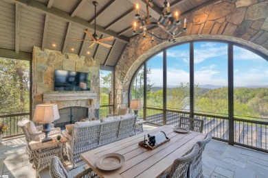 Instantly relax in the tucked away splendor of Stone Vista Manor on The Reserve At Lake Keowee in South Carolina - for sale on GolfHomes.com, golf home, golf lot