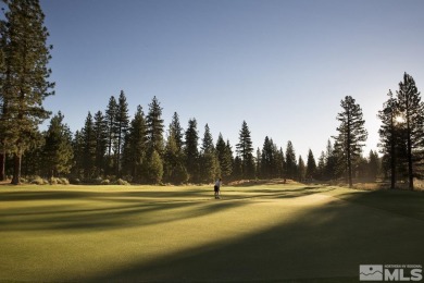 Within just a few feet of being a perfect one acre, this on Clear Creek Tahoe in Nevada - for sale on GolfHomes.com, golf home, golf lot