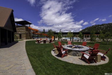 Within just a few feet of being a perfect one acre, this on Clear Creek Tahoe in Nevada - for sale on GolfHomes.com, golf home, golf lot