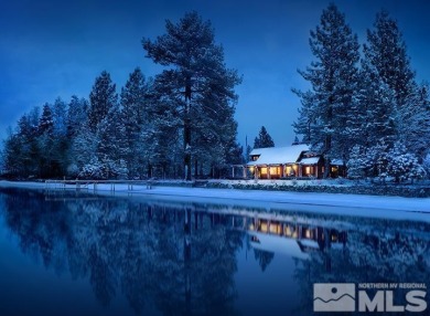 Within just a few feet of being a perfect one acre, this on Clear Creek Tahoe in Nevada - for sale on GolfHomes.com, golf home, golf lot