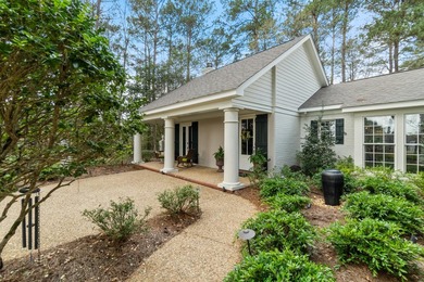 This charming Southern residence is gracefully set behind a on Canebrake Country Club in Mississippi - for sale on GolfHomes.com, golf home, golf lot