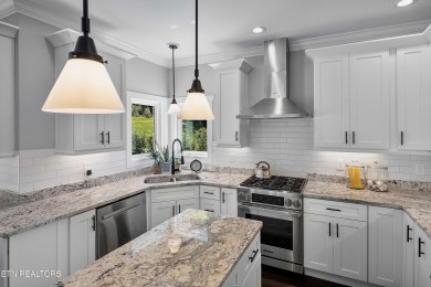 Perched on a hill, this stunning 4 BR, 2.5 BA home is better on Landmark Golf Club At Avalon in Tennessee - for sale on GolfHomes.com, golf home, golf lot