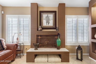 Impeccably maintained 2-bedroom, 2-bathroom Doral model home on Tuscany Falls At Pebble Creek in Arizona - for sale on GolfHomes.com, golf home, golf lot