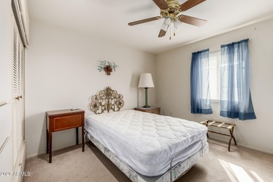 Home, sweet home! This charming 3-bedroom residence backing to on Sun City Riverview Golf Course in Arizona - for sale on GolfHomes.com, golf home, golf lot