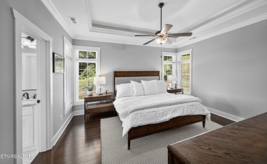 Perched on a hill, this stunning 4 BR, 2.5 BA home is better on Landmark Golf Club At Avalon in Tennessee - for sale on GolfHomes.com, golf home, golf lot