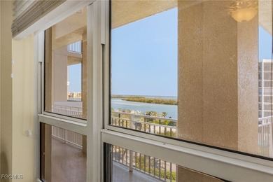 MANATEE BAY 7TH FLOOR CONDO WITH GULF & BAY VIEWS! Waterside at on Fort Myers Beach and Golf Club in Florida - for sale on GolfHomes.com, golf home, golf lot