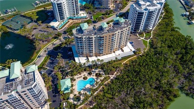 MANATEE BAY 7TH FLOOR CONDO WITH GULF & BAY VIEWS! Waterside at on Fort Myers Beach and Golf Club in Florida - for sale on GolfHomes.com, golf home, golf lot