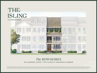 The Rowhome at The Isling brings a modern twist to classic on The Club At Savannah Harbor in Georgia - for sale on GolfHomes.com, golf home, golf lot