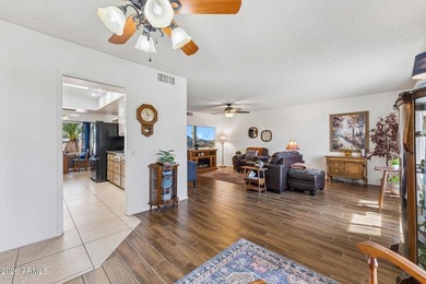 This 1,832 sq ft Sun City home delivers one of the community's on PalmBrook Country Club in Arizona - for sale on GolfHomes.com, golf home, golf lot