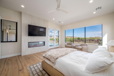 Experience refined desert living in this stunning custom home on The Ledges Golf Club in Utah - for sale on GolfHomes.com, golf home, golf lot