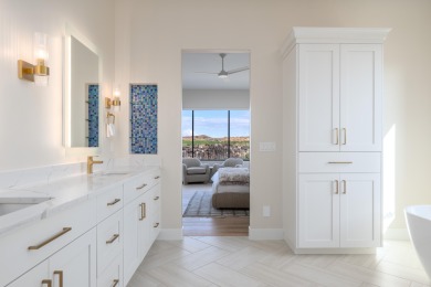 Experience refined desert living in this stunning custom home on The Ledges Golf Club in Utah - for sale on GolfHomes.com, golf home, golf lot